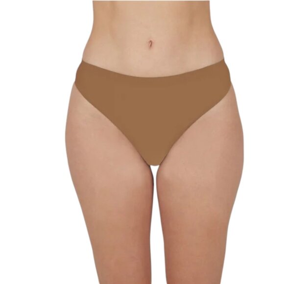 NEW Reflex Seamless Thong Underwear | Brown - Picture 7 of 12
